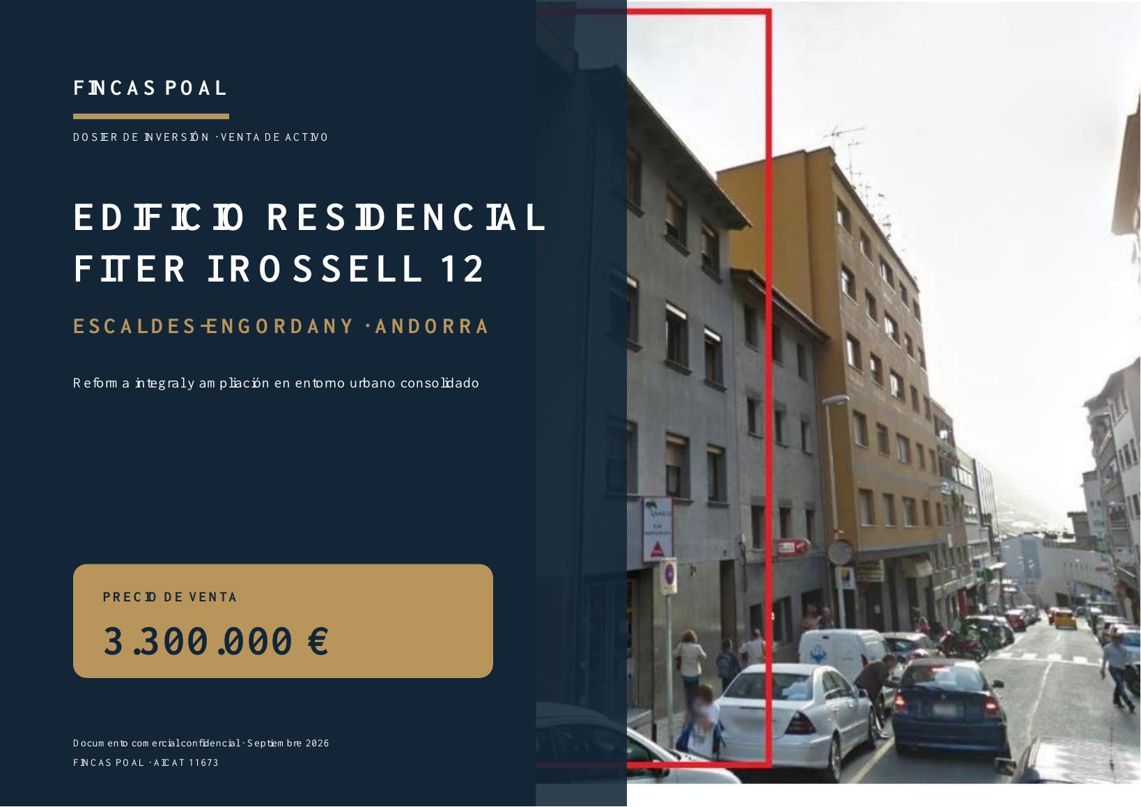Edificio en venta en avenida Fiter i Rossell, Escaldes-Engordany, Andorra